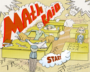 flash game "MathRaid"