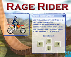 Дизайн флеш-игры RageRider. Инструкции