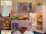 "Cooking" — Flash game for a medical center 